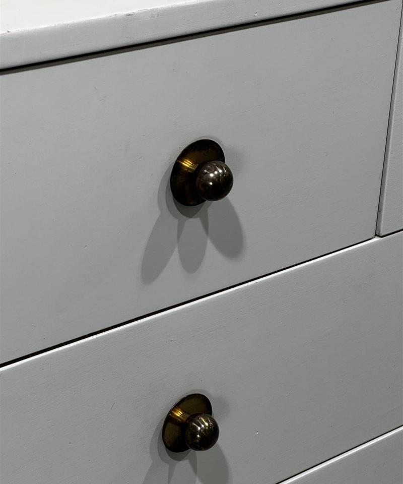 Vintage kirjahylly lipastolla (3 moduulia)