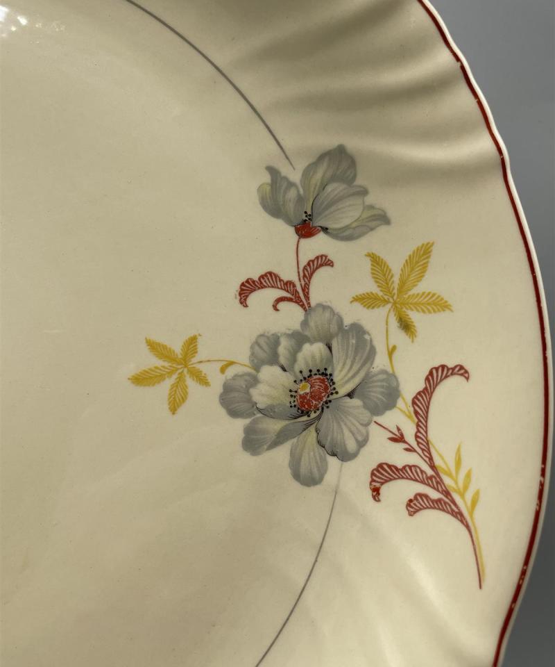 Arabia ARA Mainikki tarjoilulautanen, piippuleima