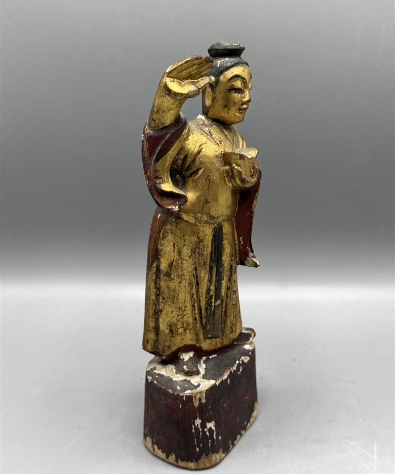 Vintage patsas aasia (puu)