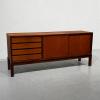 Vintage teak 60-luku senkki 160cm