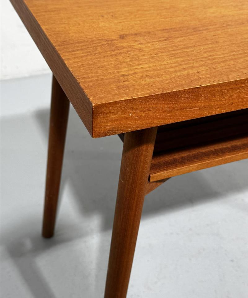 Retro teak sohvapöytä 70x37