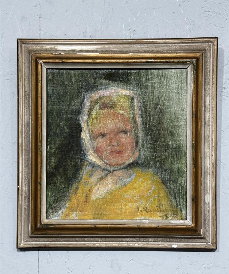 Taulu öljyväri lapsi