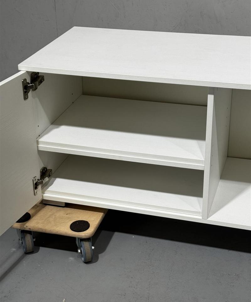 Solo TV-taso 220cm Valkoinen