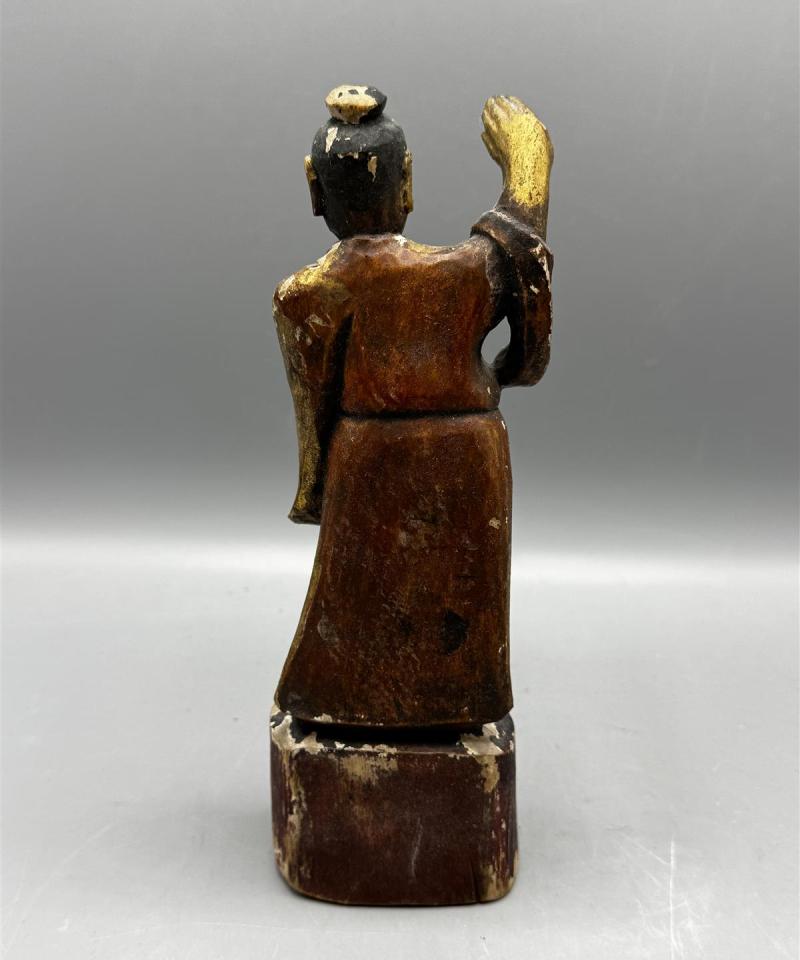 Vintage patsas aasia (puu)