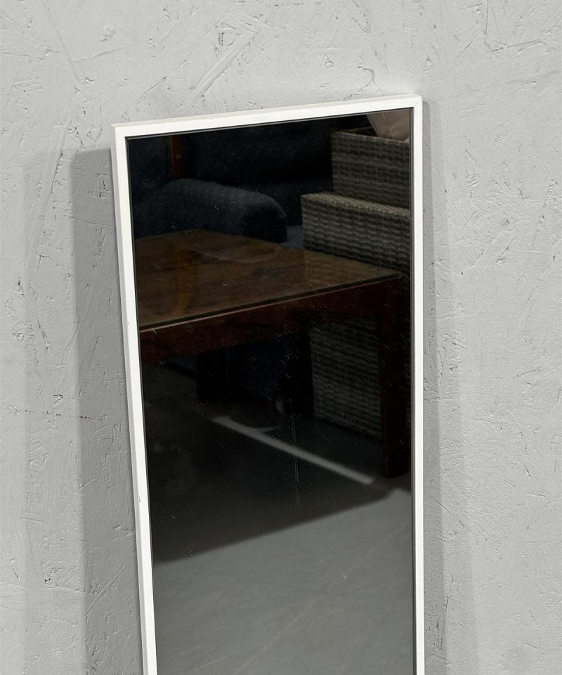 Kapea peili 20x123 valkoisella kehyksellä