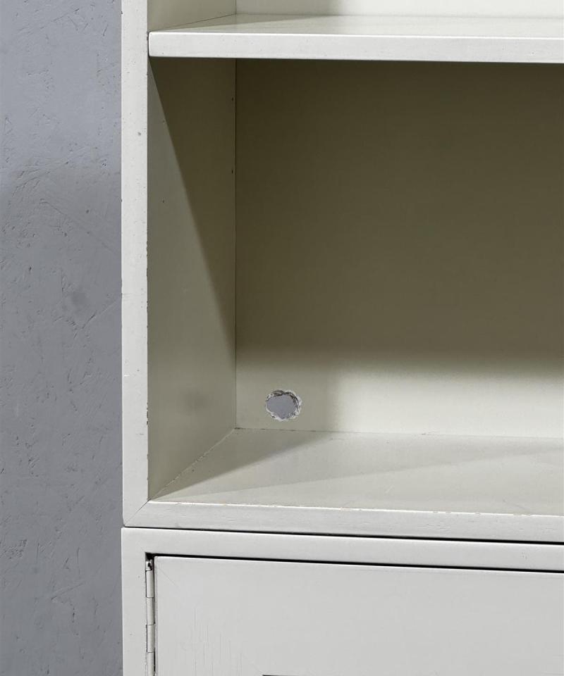 Vintage hyllykkö kaapeilla (6 moduulia)