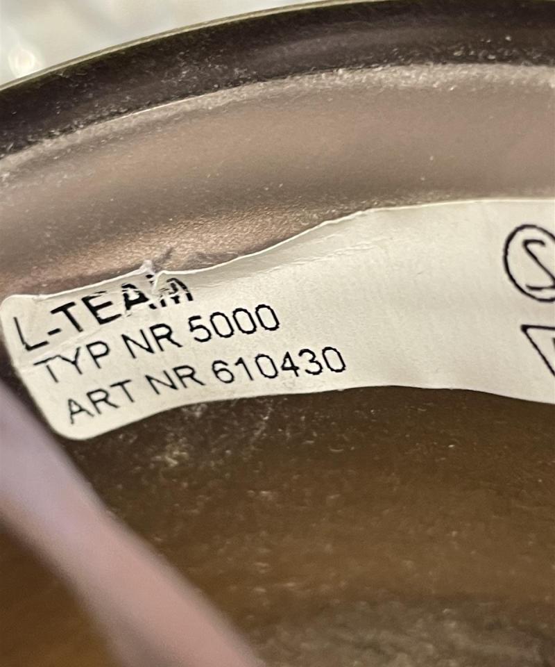 L-team kattokruunu metallirunko 5-valopistettä