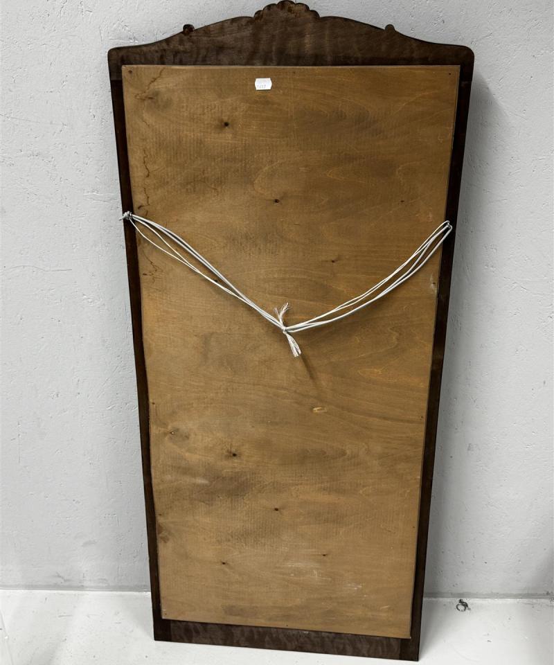 Vintage koristeellinen peili 55x125 puukehys