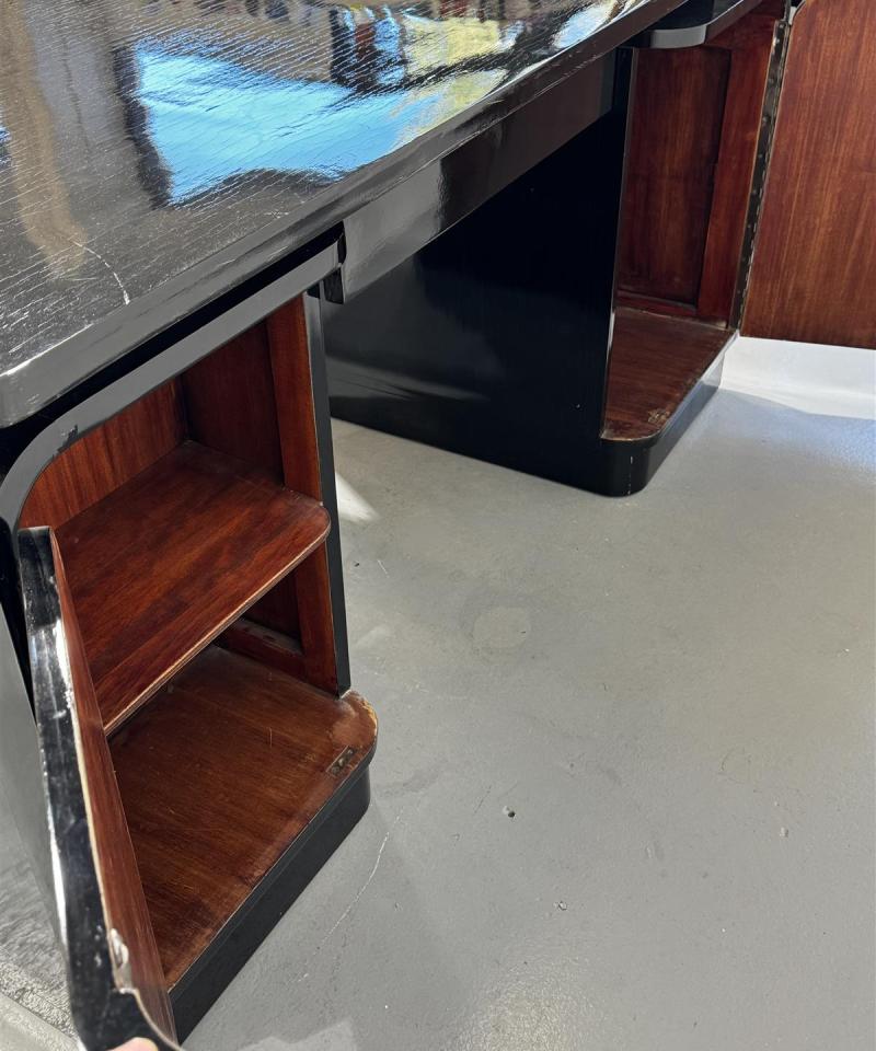 Funkkis kirjoituspöytä 160x80 pianomusta