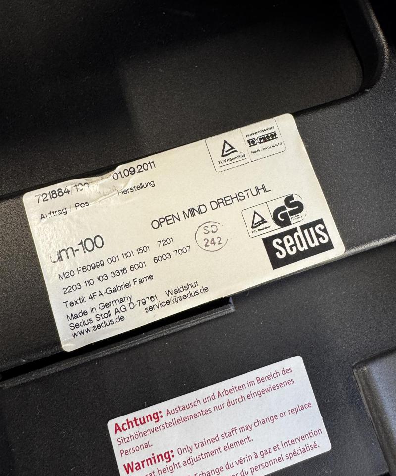 Sedus Open Mind työtuoli