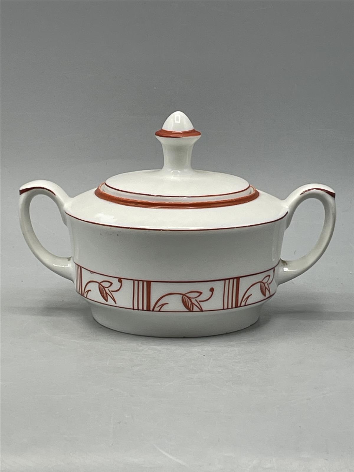 Arabia Eri kahvikannu ja sokerikko LB-malli