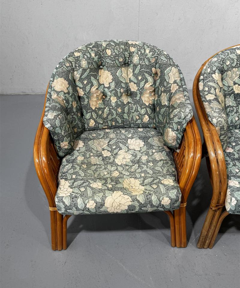 Rottinki nojatuolit (2 kpl)