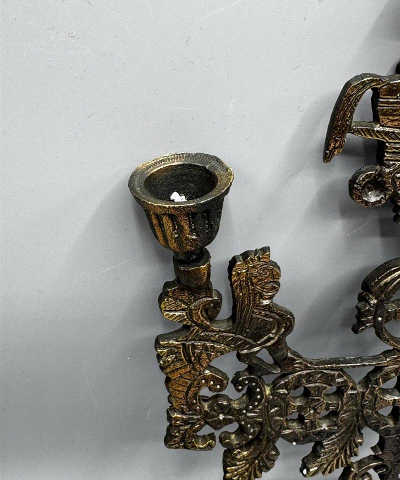 Vintage roikkuva kynttilänjalka