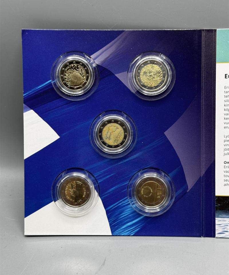 Erikoiseurot (2e kolikot) Suomesta