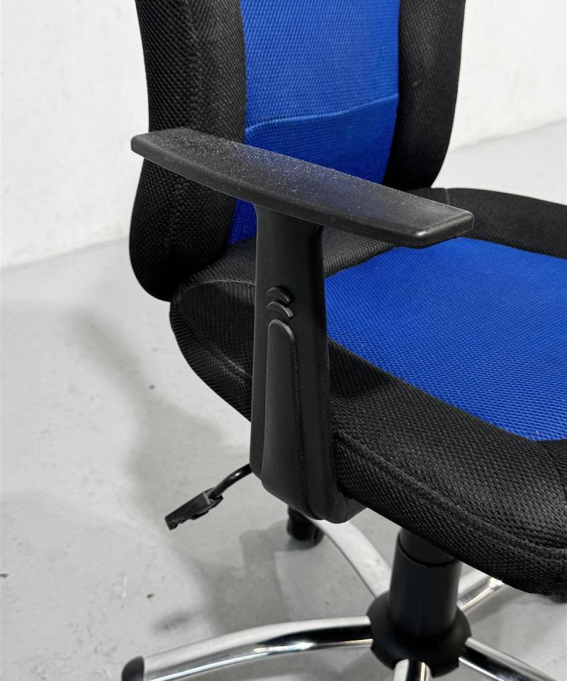 Jysk Snertinge työtuoli sininen musta