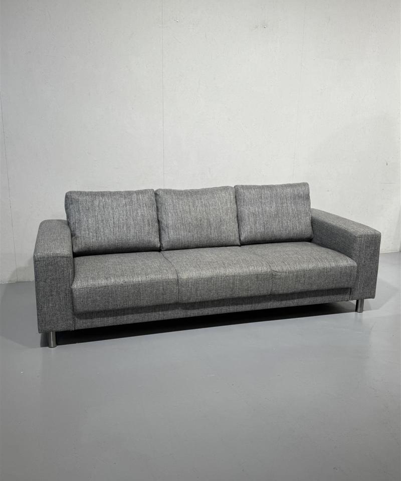 Moderni 3 istuttava sohva harmaa