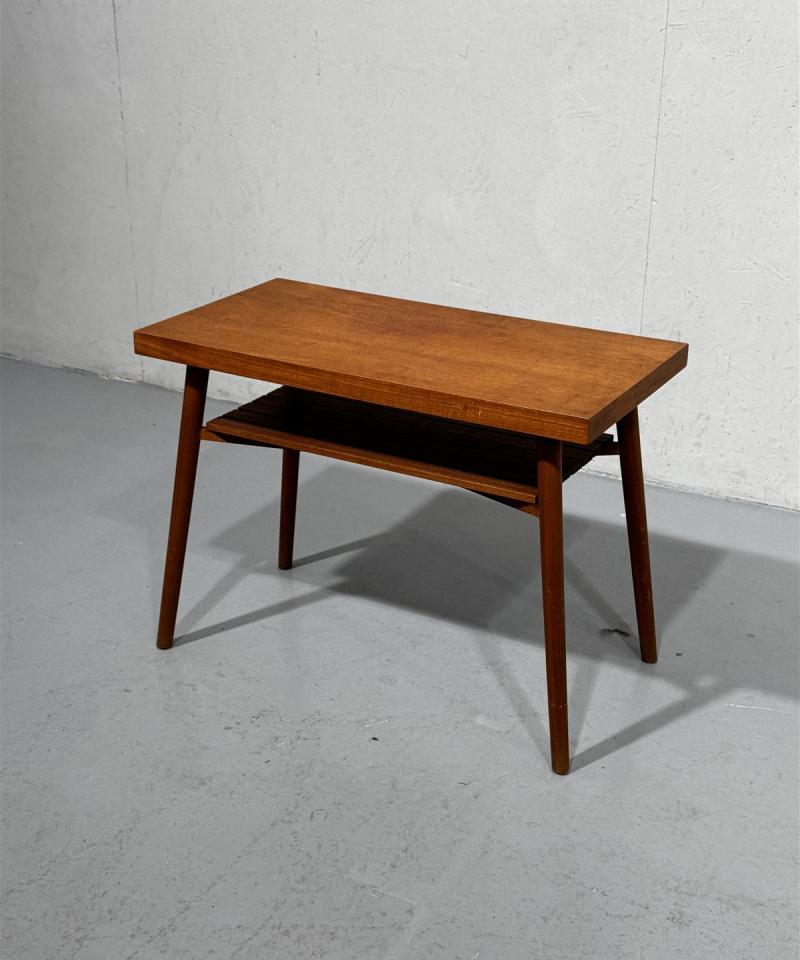 Retro teak sohvapöytä 70x37