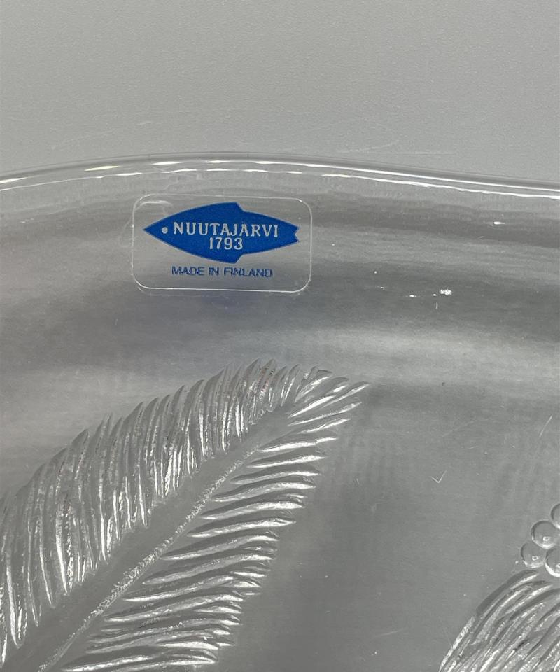 Nuutajärvi Pioni iso tarjoilulautanen, Oiva Toikka