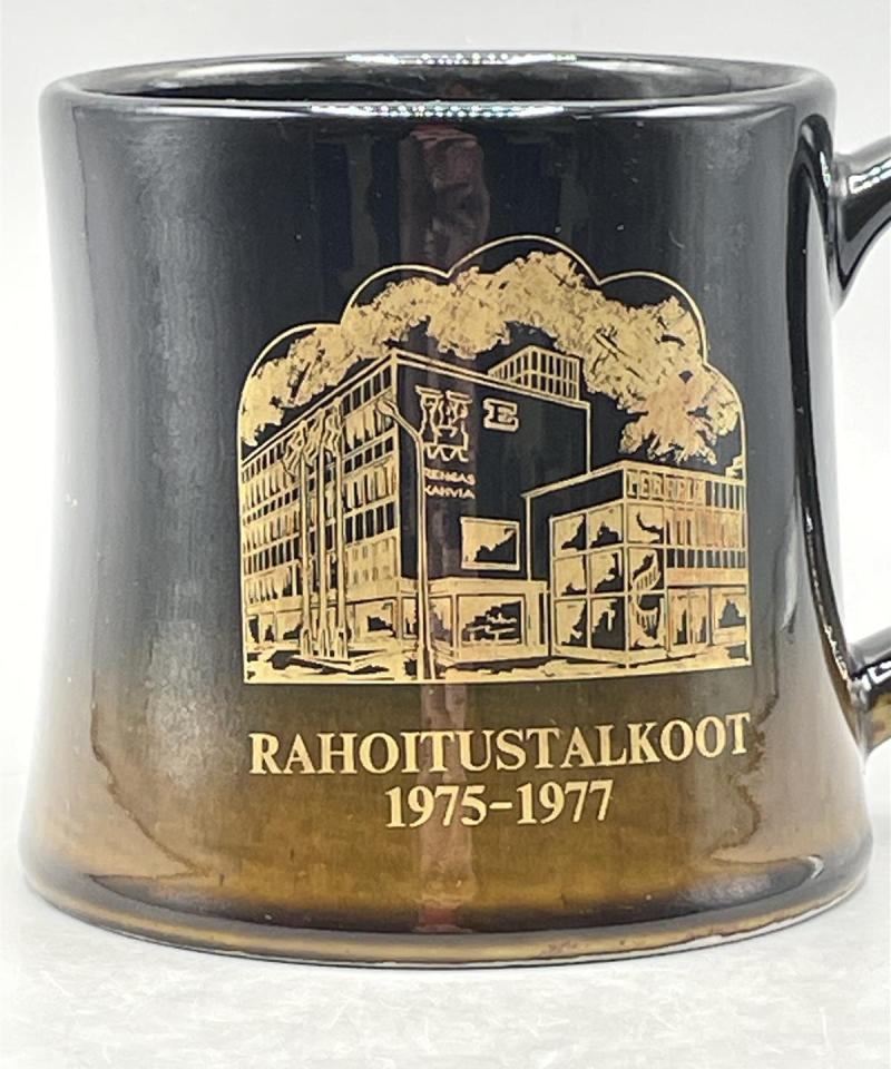 Arabia mainosmuki Rahoitustalkoot 1975-1977