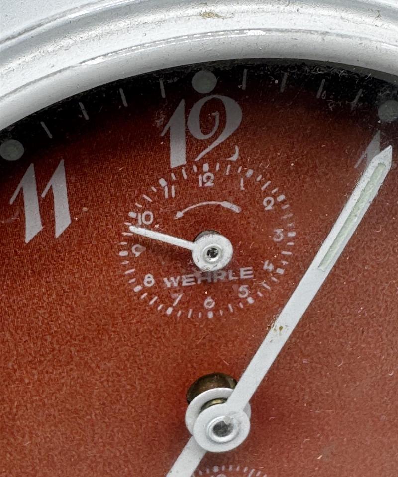 Wehrle Polo vintage herätyskello