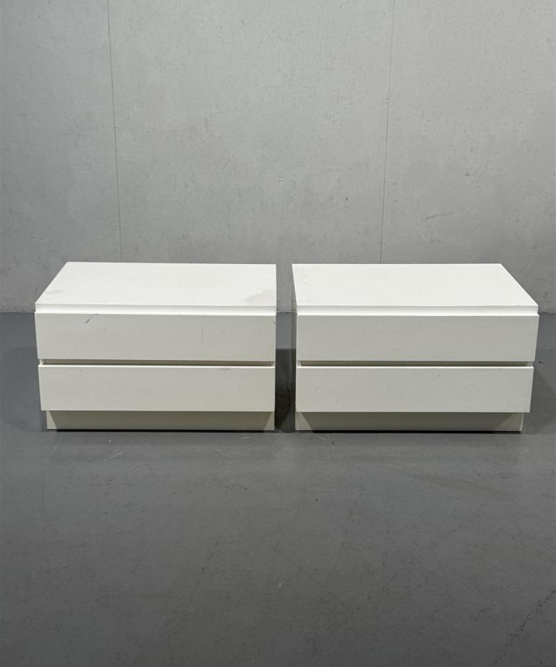 Muurame Kaksonen yöpöydät (2kpl) leveä