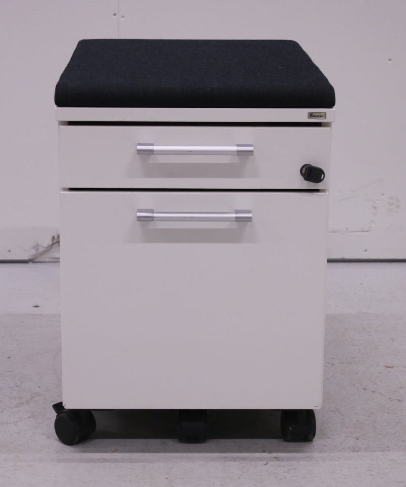 Alternative view of Kinnarps laatikosto kaksiosainen, valkoinen