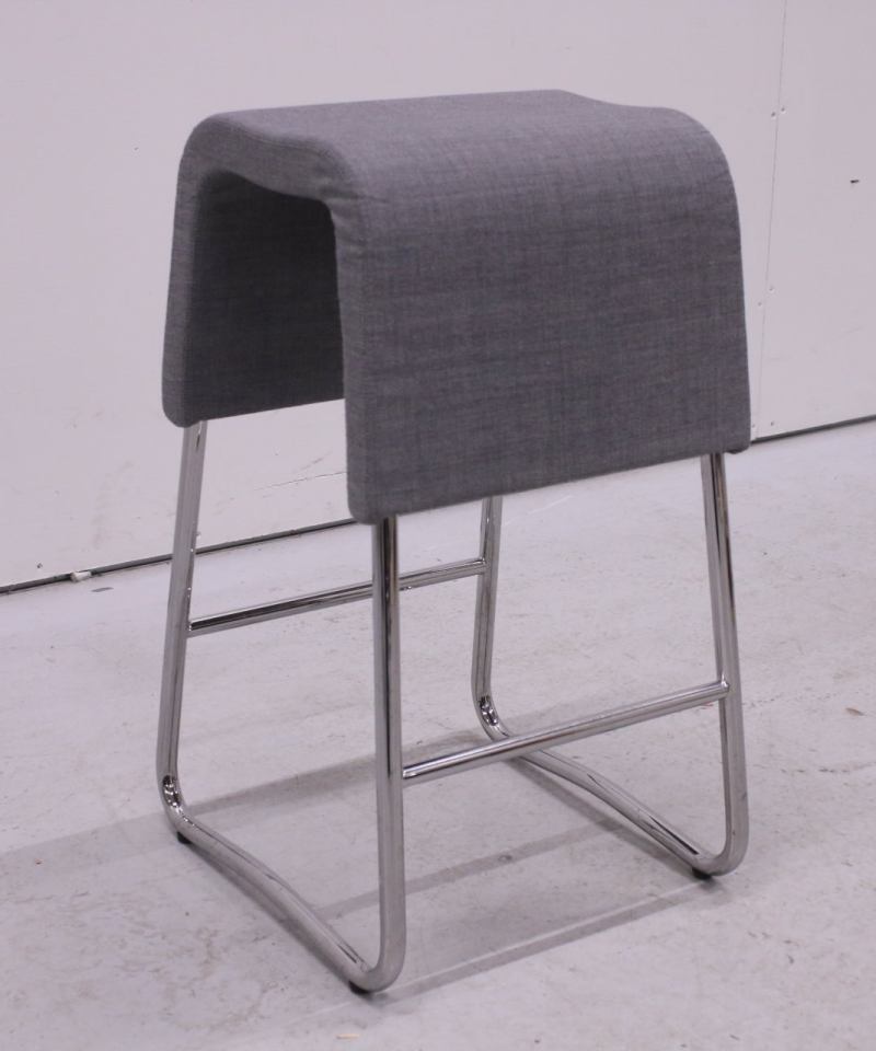 Materia Plint -jakkara, harmaa