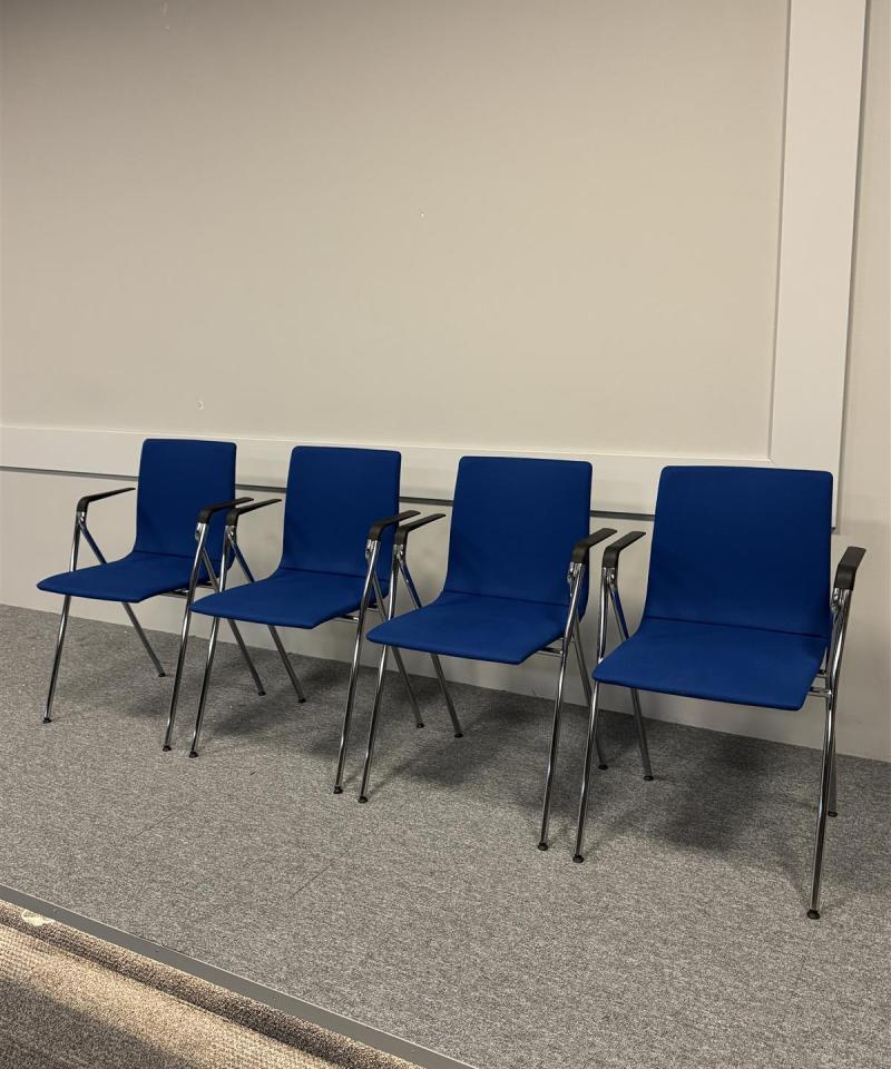 Isku Rudolf tuolit (4kpl) siniharmaa