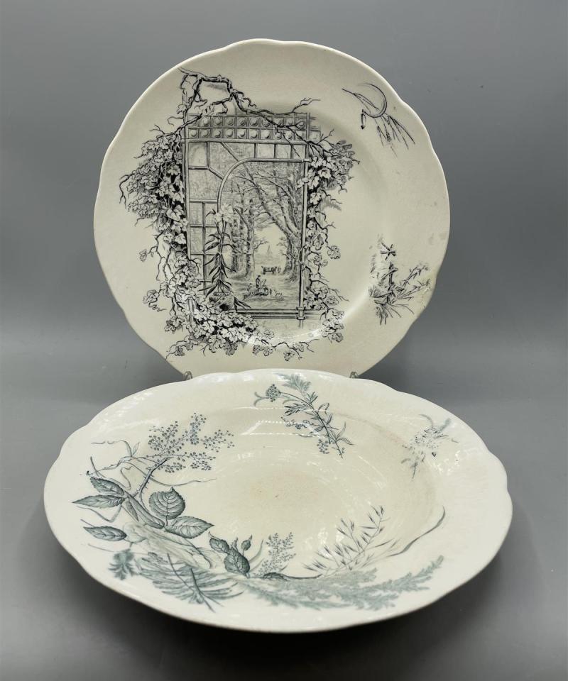 Arabia vintage lautaset 6kpl