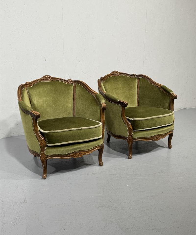 Rokokoo nojatuolit (2kpl)