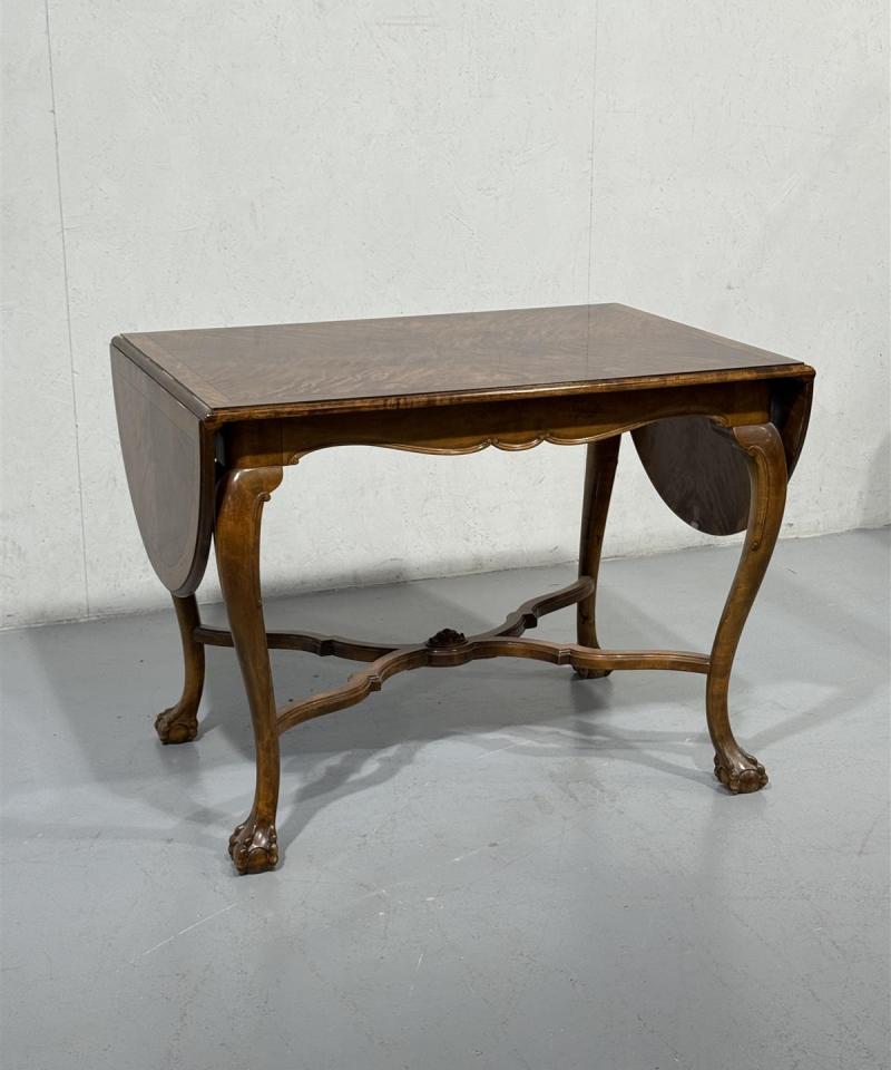 Rokokoo ruokapöytä 100x70cm klaffitasoilla