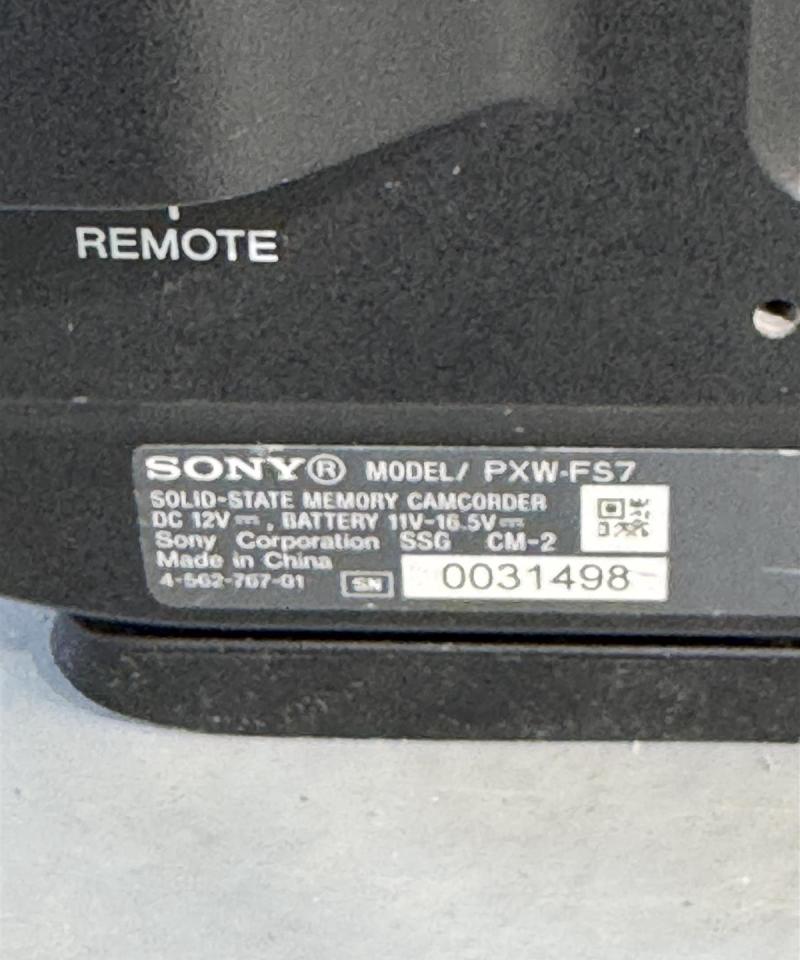 Sony PXW-FS7 videokamera