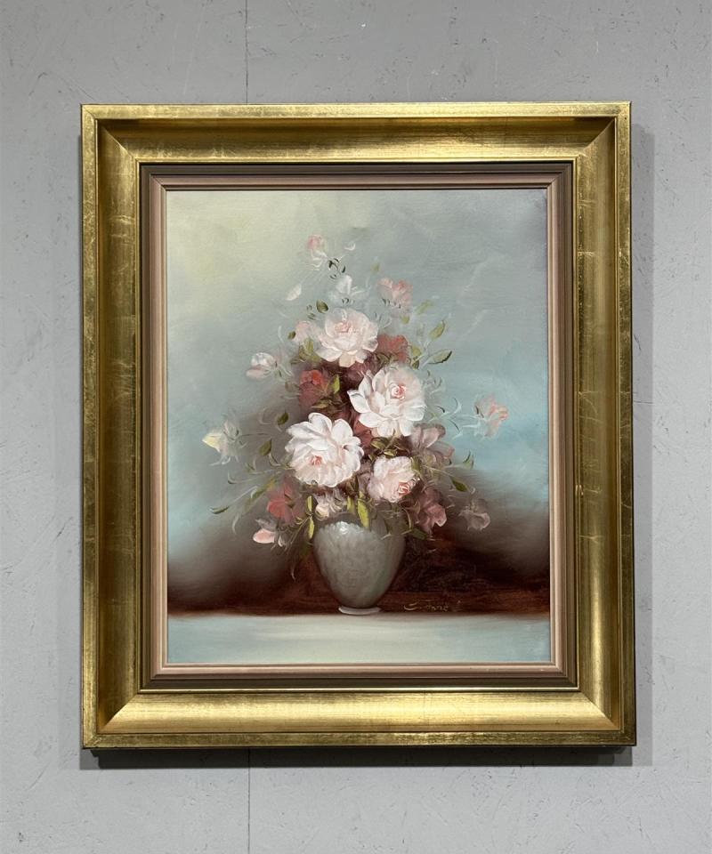 Taulu öljyväri kukka-asetelma Jones