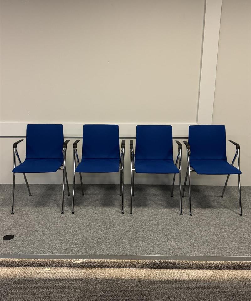 Isku Rudolf tuolit (4kpl) siniharmaa