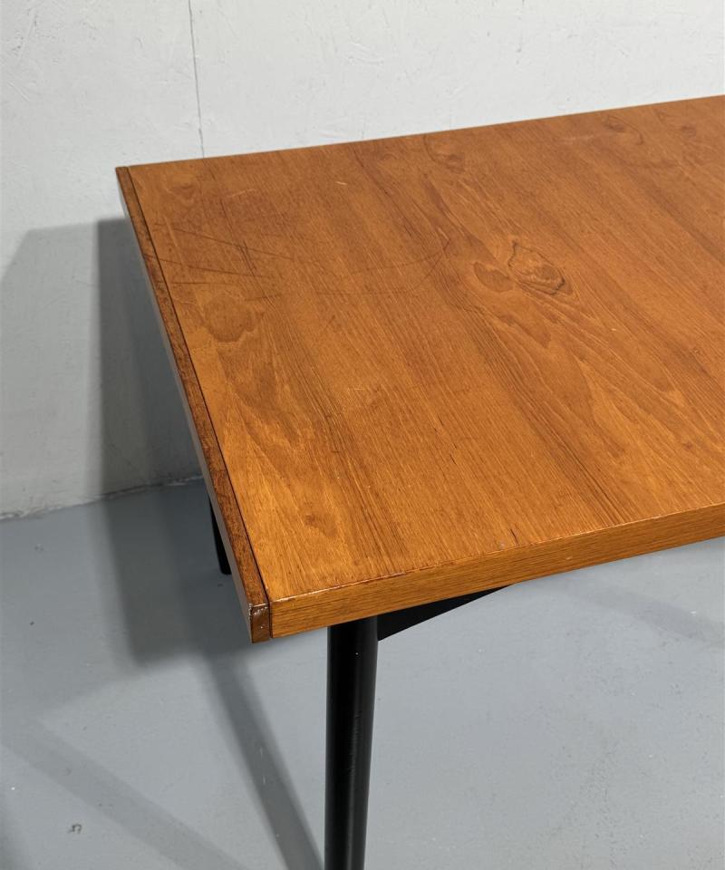 Asko vintage teak ruokapöytä 120x75 jatkettava