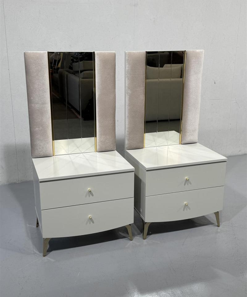 Bellona Valesco yöpöydät peilillä (2kpl)