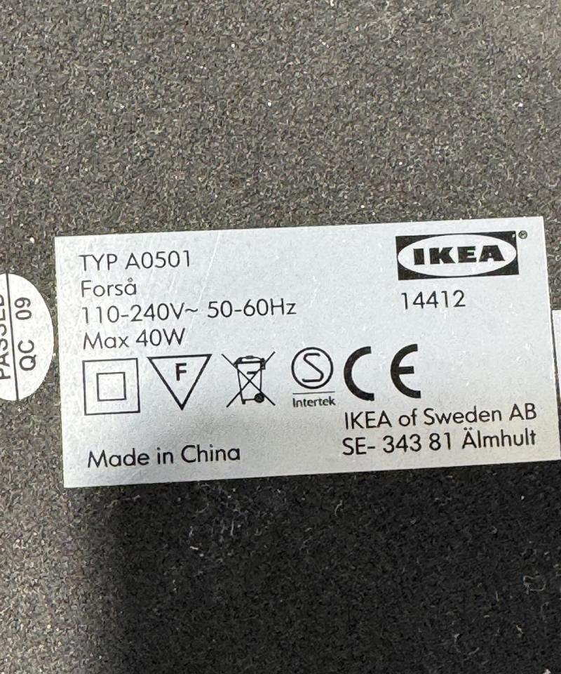 Ikea Forså pöytävalaisin (4 kpl)
