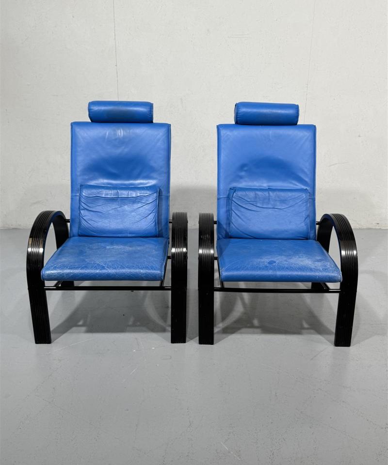 Retro nojatuolit (2kpl) 80 luku