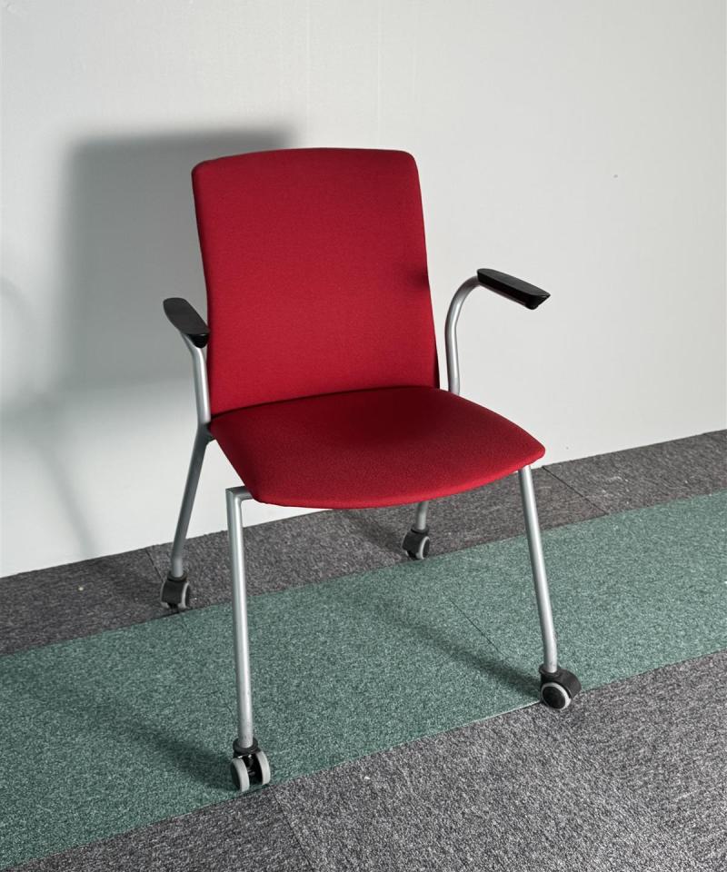 Kinnarps toimistotuolit (5kpl) punainen