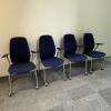 Kinnarps M375 Plus Toimistotuolit (4kpl) tummansininen
