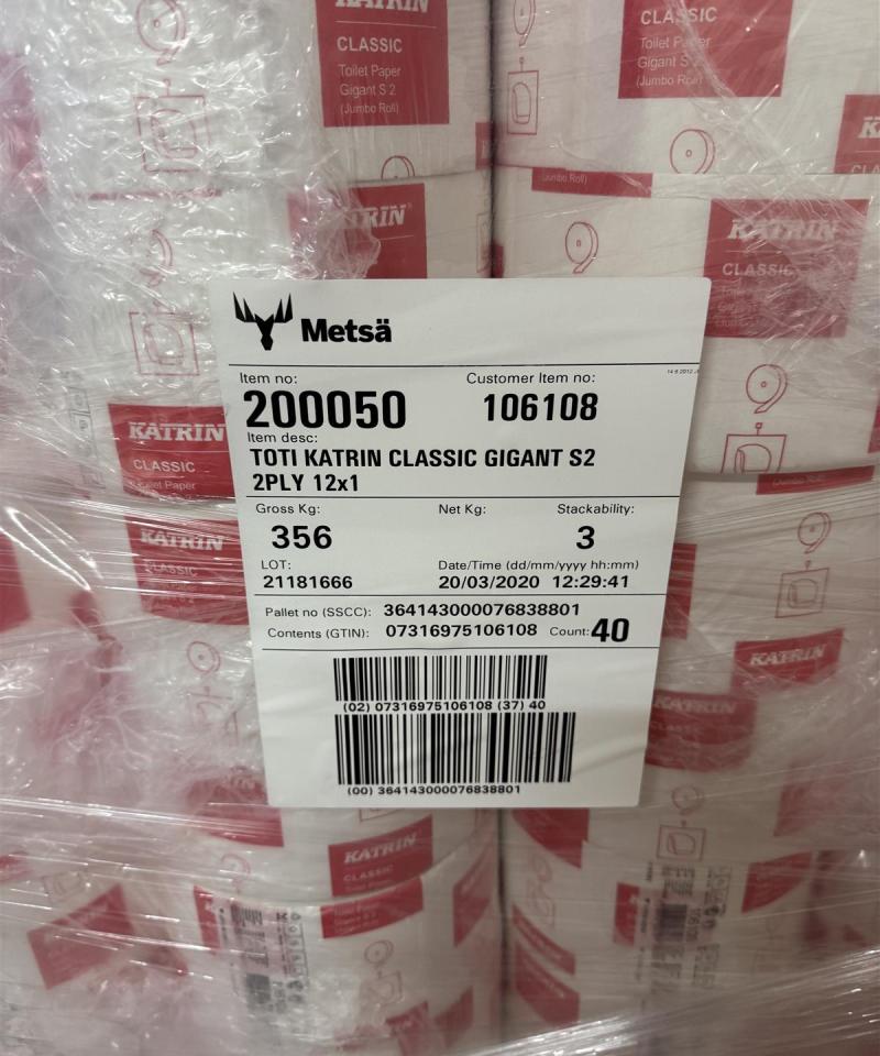Katrin Classic Gigant S2 WC-paperi