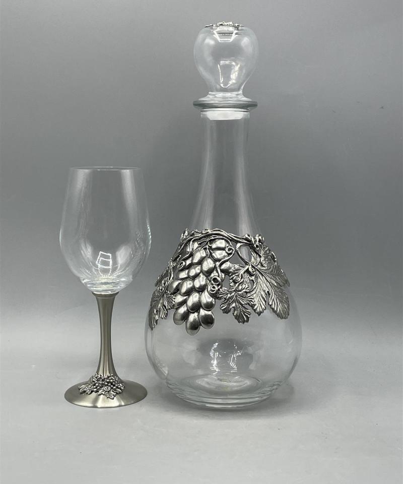 Karahvi ja viinilasit (6kpl)