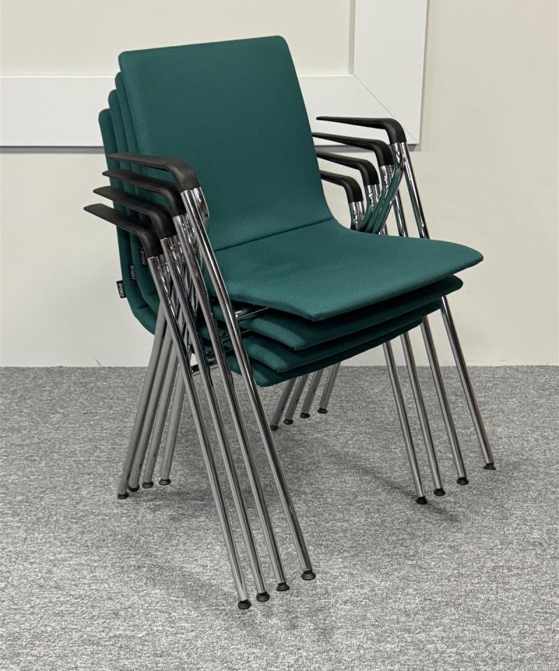 Isku Rudolf tuolit (4kpl) tummanvihreä