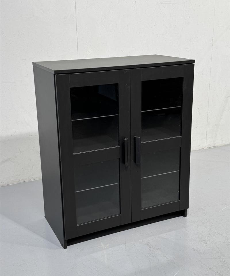 Ikea Brimnes kaappi lasiovilla