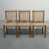 Vintage puutuolit (3kpl) 50 luku