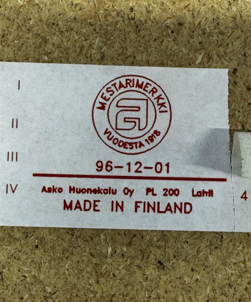 Asko tuoli (4 kpl) puu valkoinen
