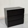 Ikea Malm lipasto musta