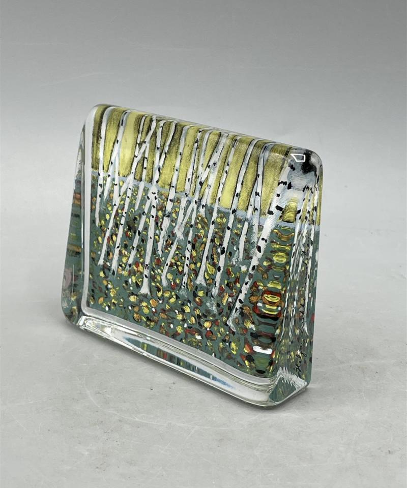 Iittala Lehtien tanssi lasikortti. Heljä Liukko-Sundström
