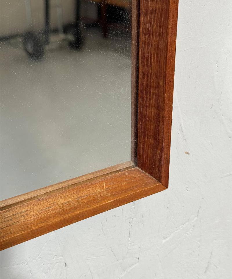 Vintage teak peili 45x112