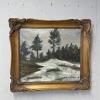 Taulu Maisema öljyväri, Aarno Ahlgren